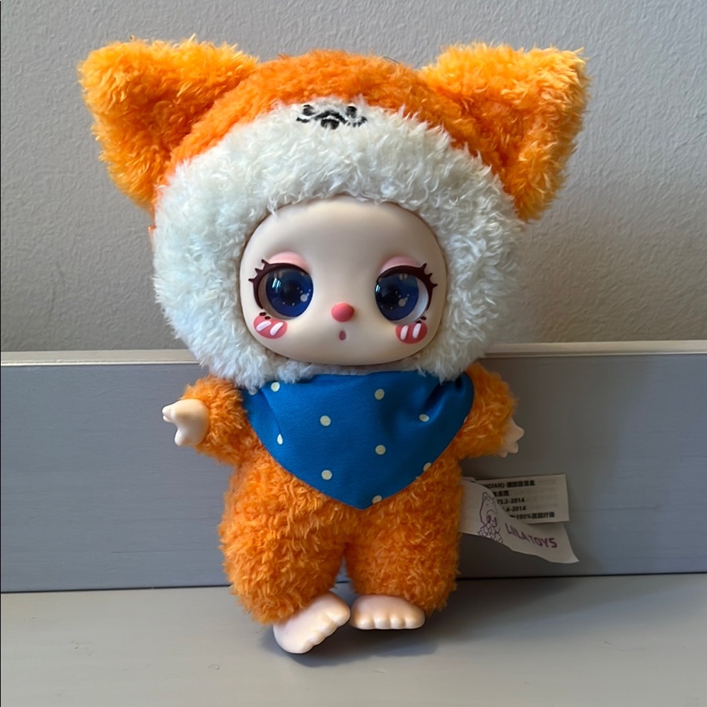 “Fox” Liila Cat Ver 2 Orange Plush Cat Costume Toy